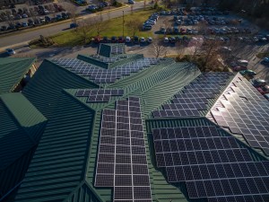 Asheville Eye Solar Aerial Photography